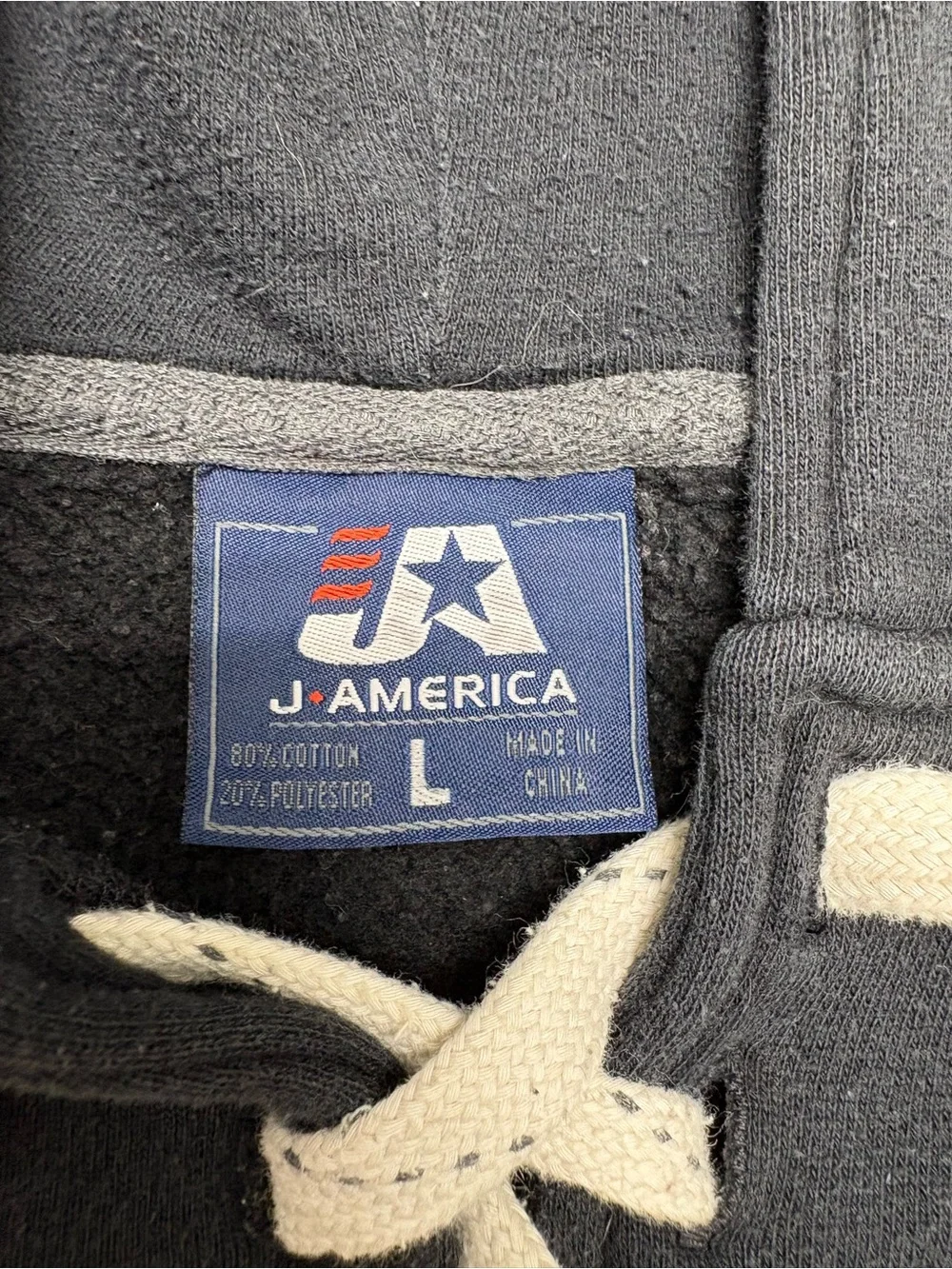 J. America Black Colorado Eagles Lace-Up Crewneck Sweatshirt